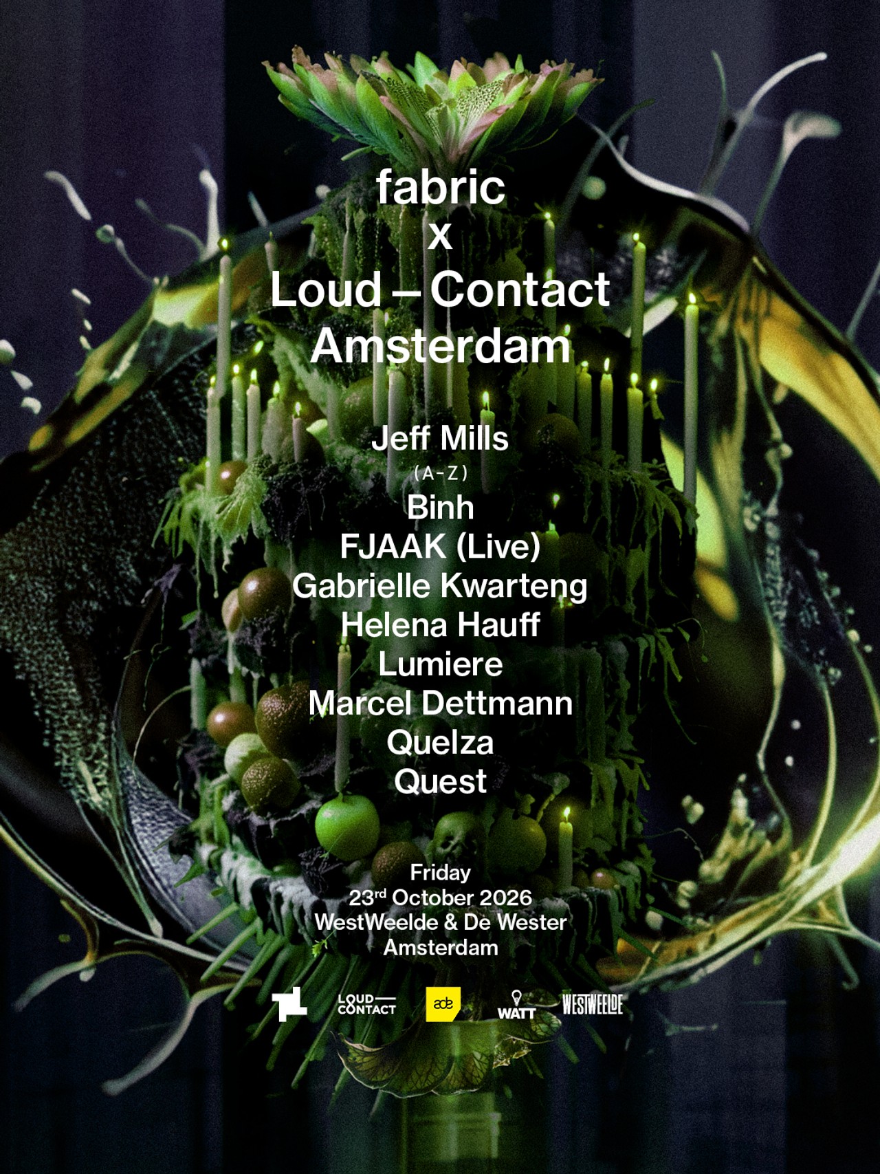 Fabric X Loud-contact ADE WestWeelde