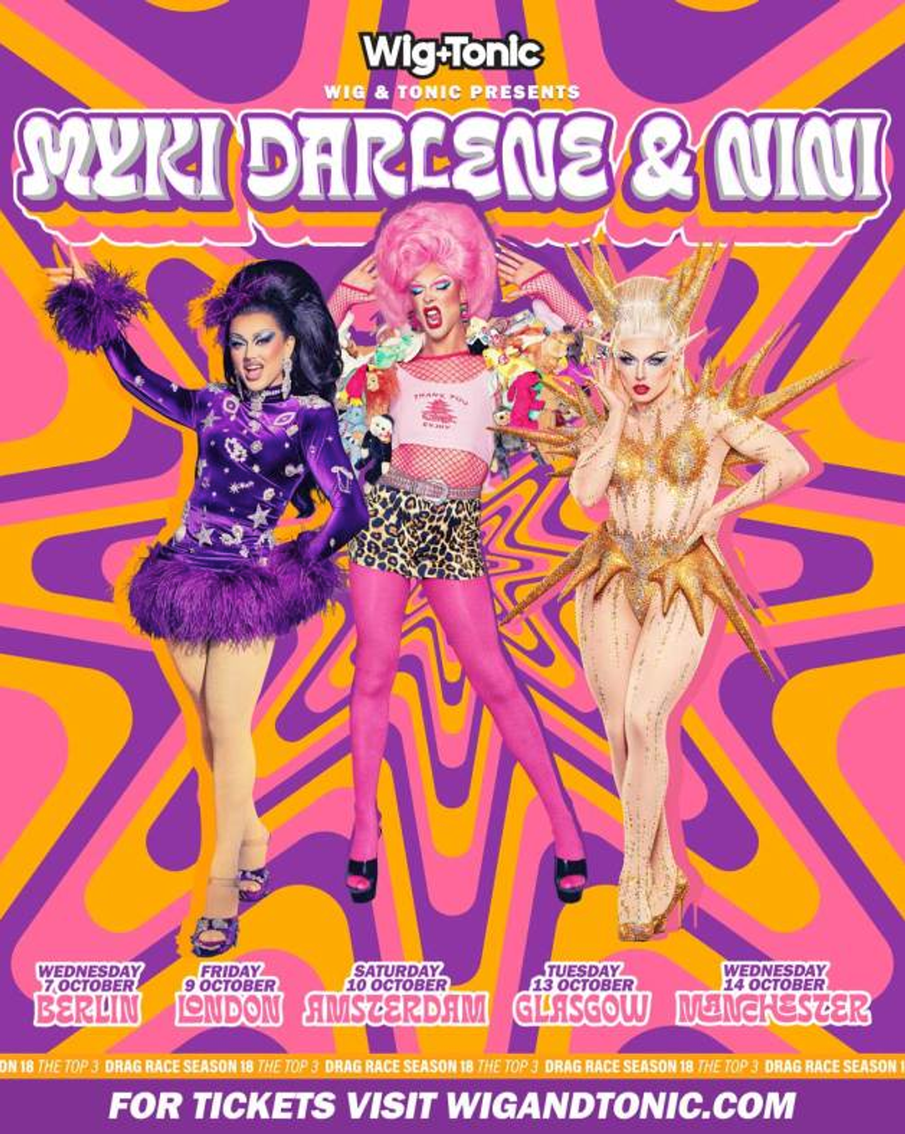 Myki, Darlene & Nini Live in Amsterdam