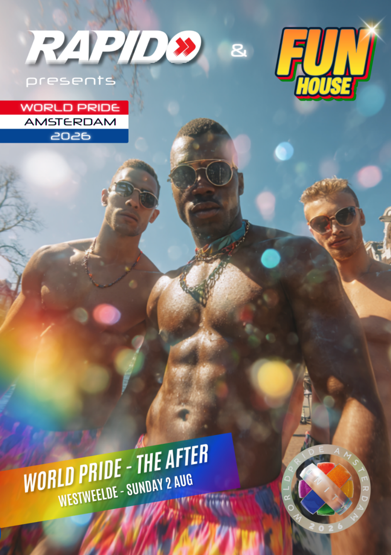 The Rapido World Pride Amsterdam 2026 After 