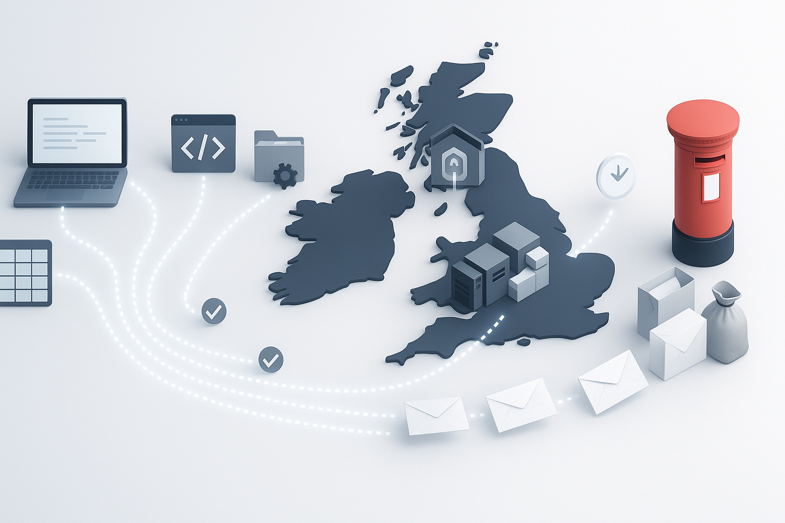 Hero image: What is hybrid mail, and when does it make sense for UK businesses?