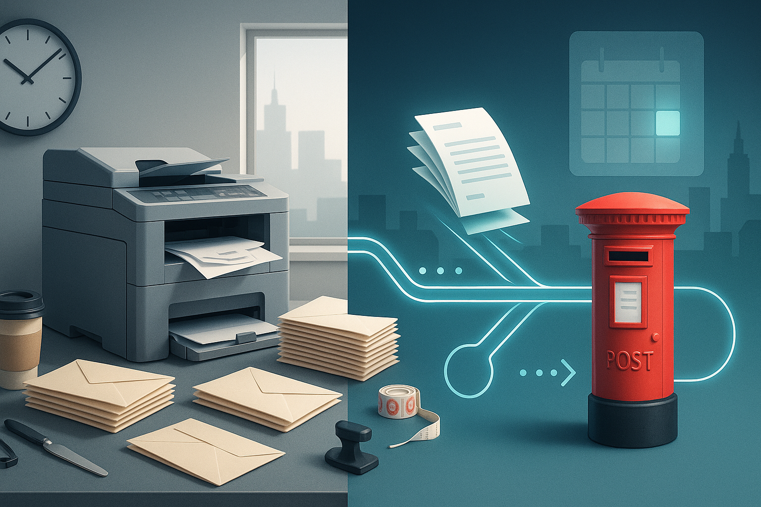 Hero image: When sending mail by API saves your finance team a day a week