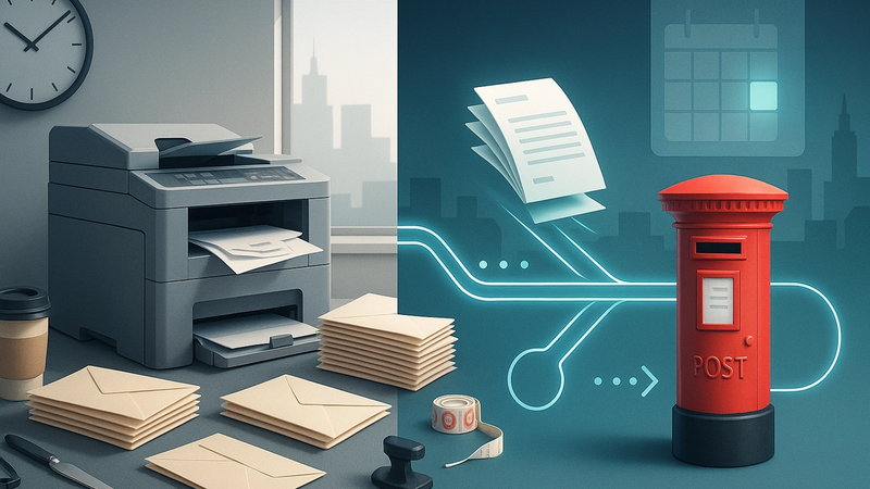 Hero image: When sending mail by API saves your finance team a day a week