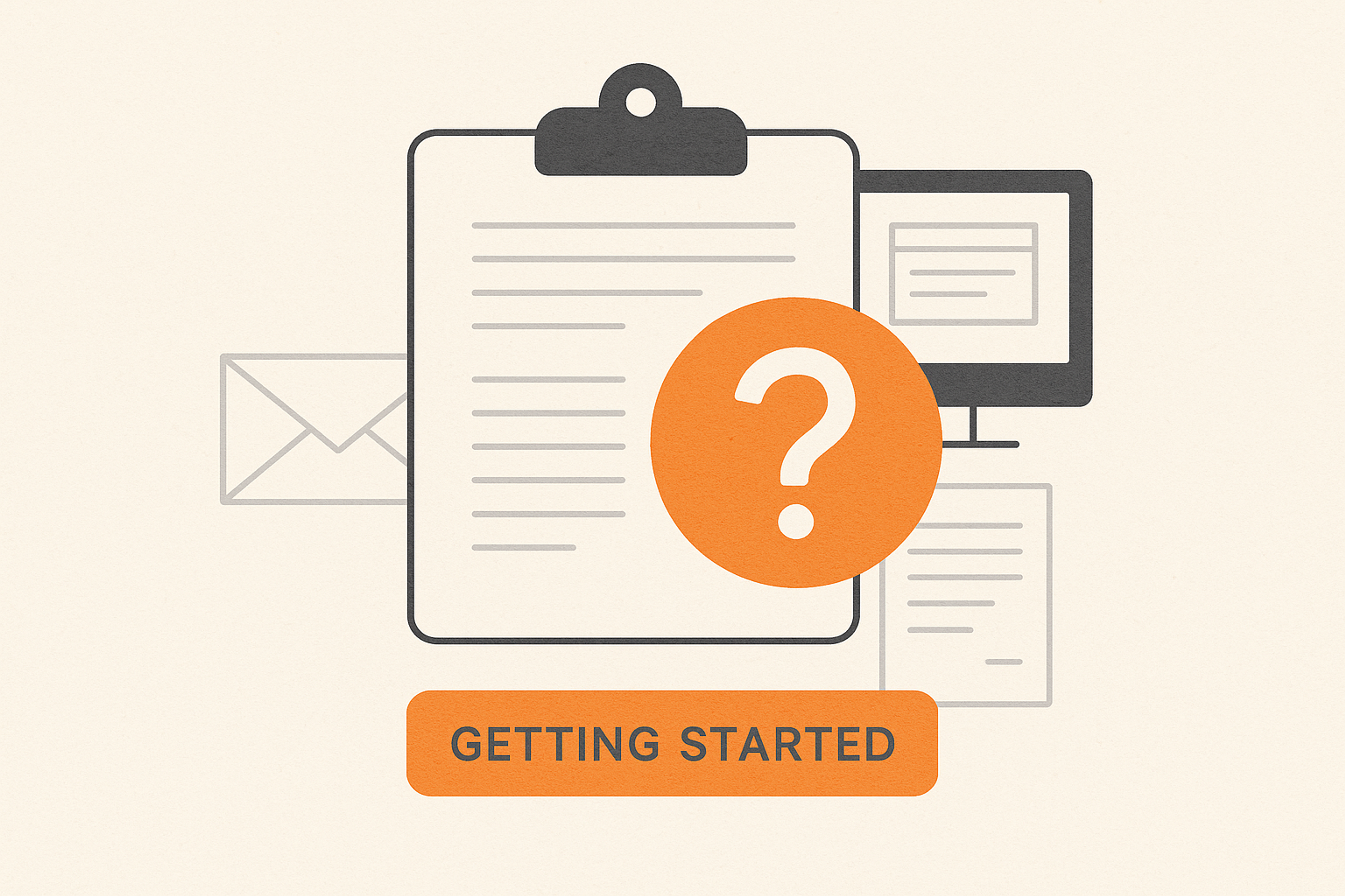 Illustration for the Getting started help centre category on Intelliprint