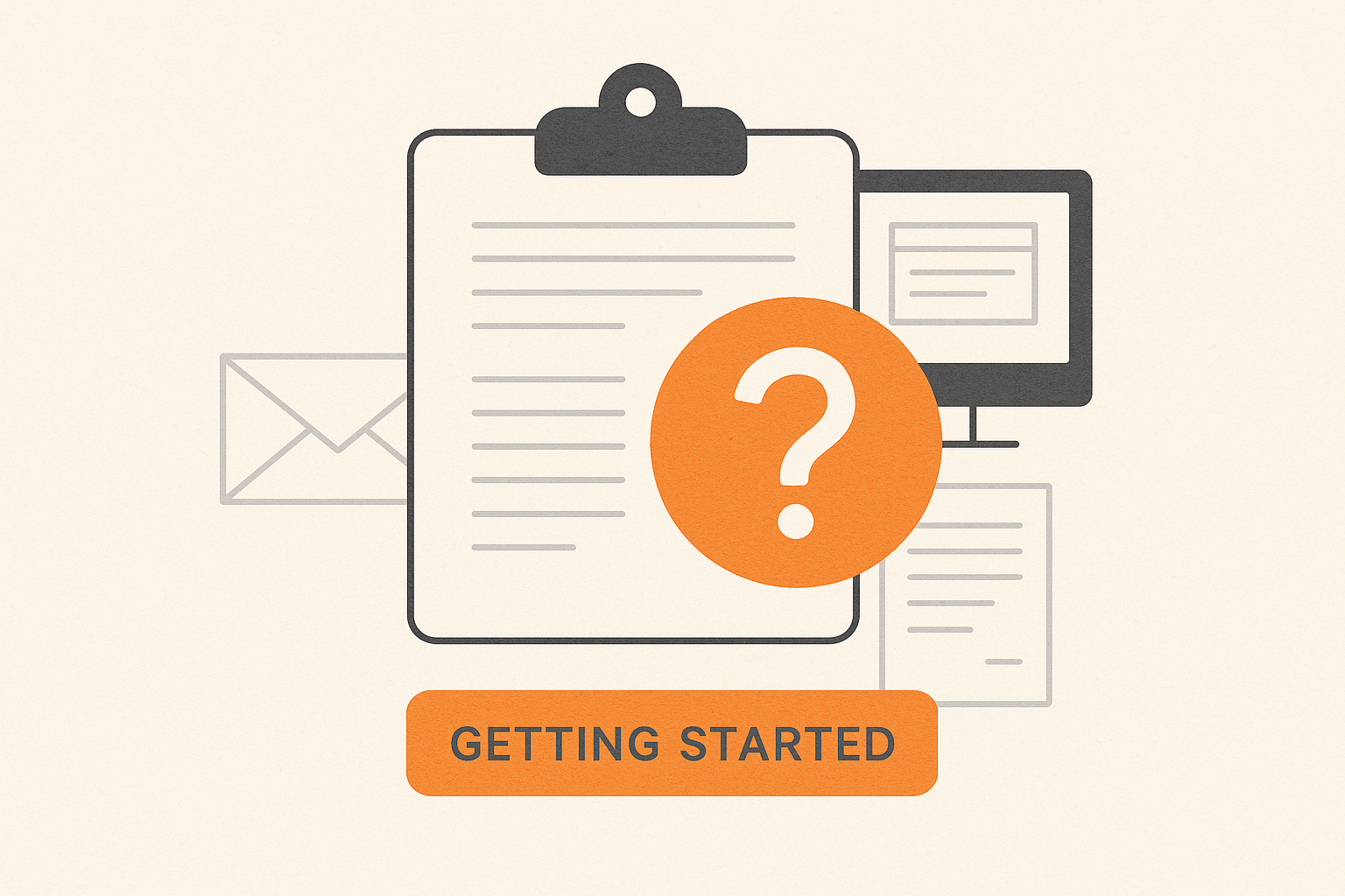 Illustration for the Getting started help centre category on Intelliprint