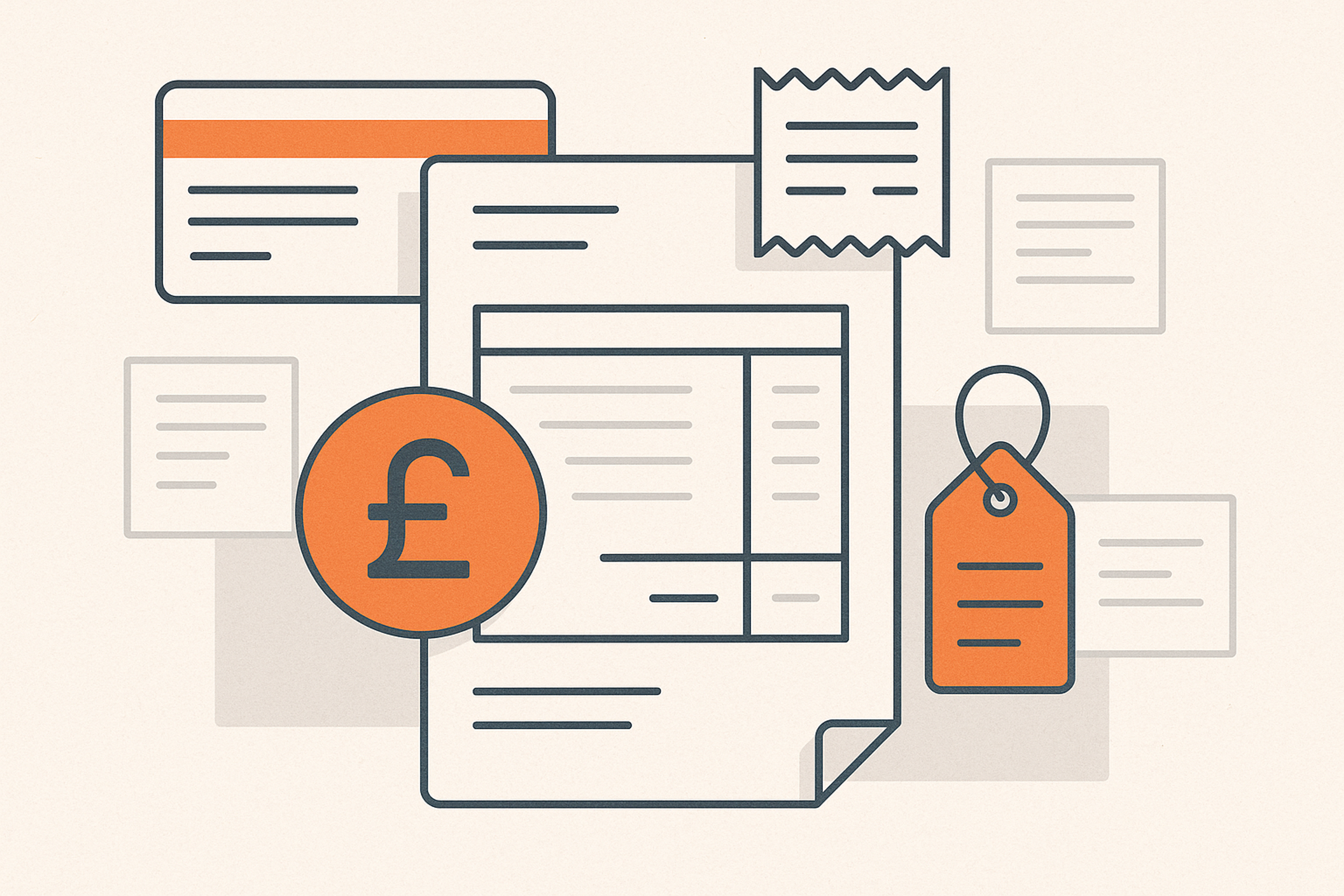 Illustration for the Billing & pricing help centre category on Intelliprint