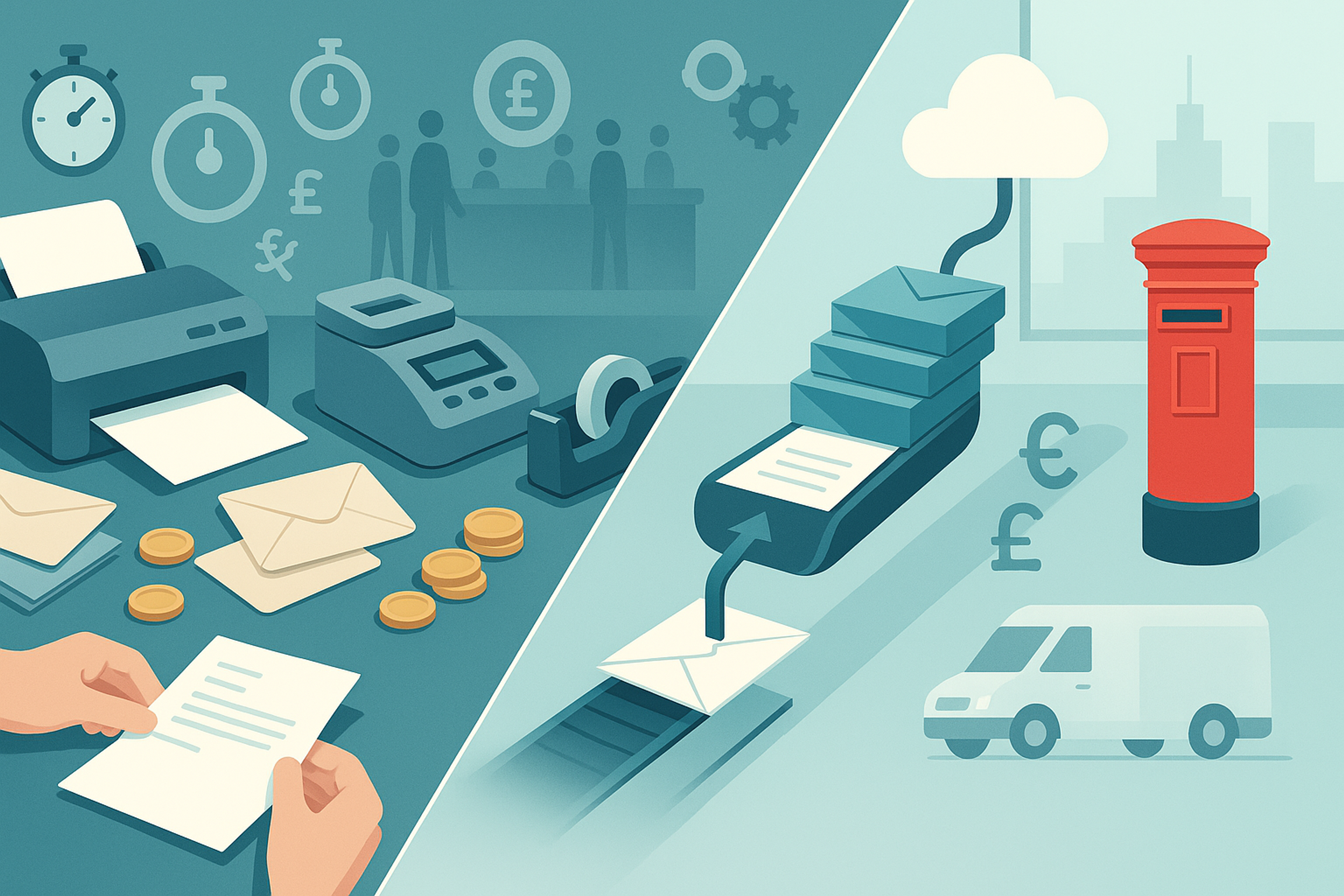 Hero image: The hidden cost of in-house mail