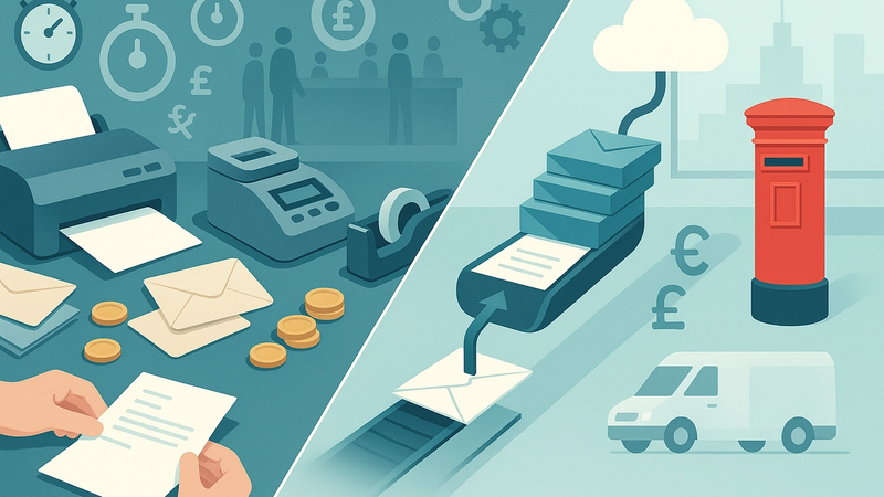 Hero image: The hidden cost of in-house mail