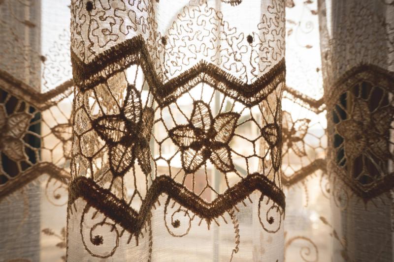 Vintage Lace Curtain | All Things Snug
