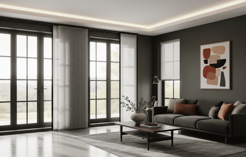 Sliding Panel Tracks for French Doors | All Things Snug