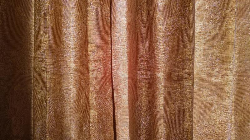20 Simple Living Room Curtain Ideas to Try: Textured Curtains