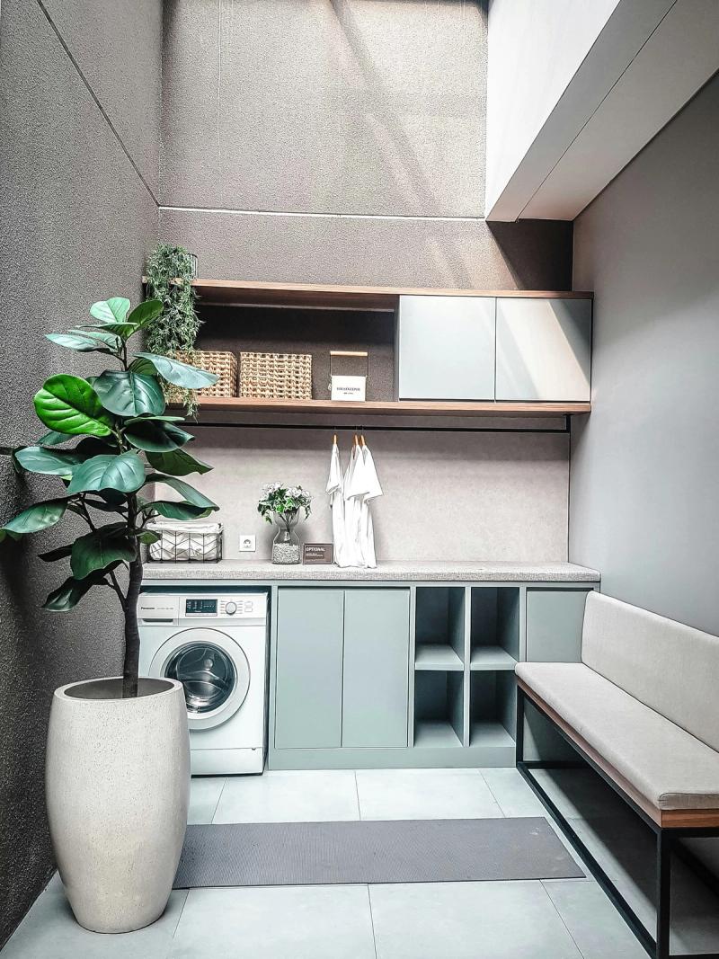 Laundry room makeover for functionality