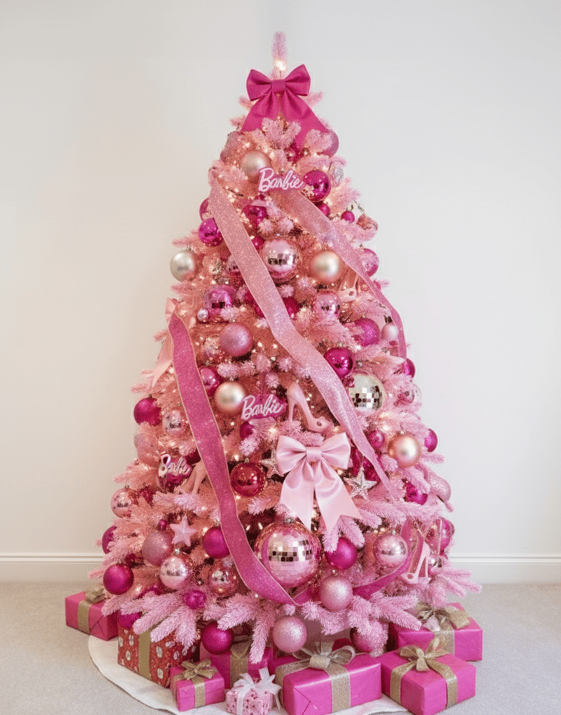 Christmas Tree Theme Ideas: The Barbie Dreamhouse Tree