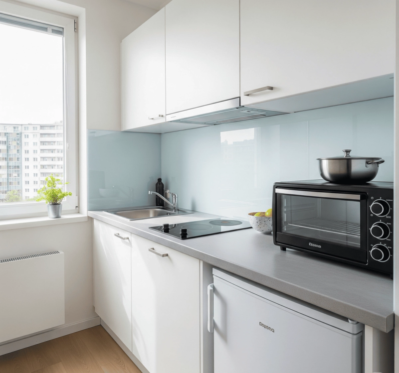 The Compact/Tiny Kitchen | All Things Snug Kitchen Ideas