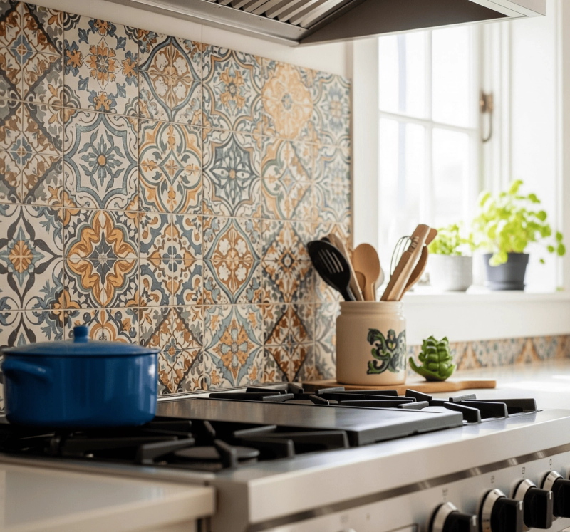 Low-Cost Kitchen Backsplash Ideas