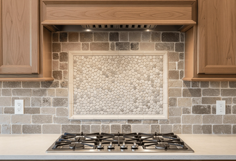 Creative Backsplash Tile Ideas for the Kitchen _ Natural Stone Mosaics