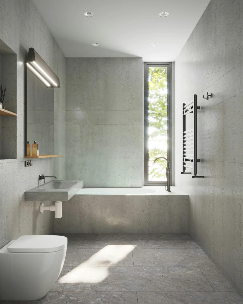 How To Decorate a Tiny Bathroom: Why Grey Walls Make Your Bathroom Feel Like a Prison (And What Colors Would Work Better)