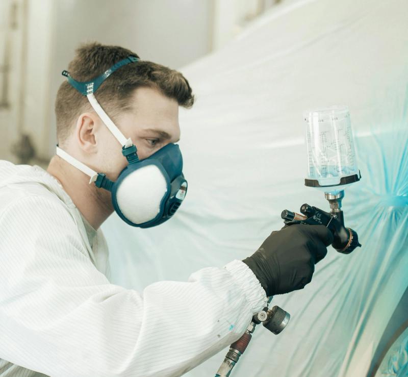 Paint Cabinets With Spray Gun: The Spray Method for Factory-Smooth Perfection by All Things Snug Interior Design Director