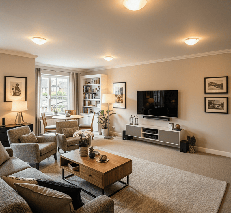 Living Room Furniture Design Layout