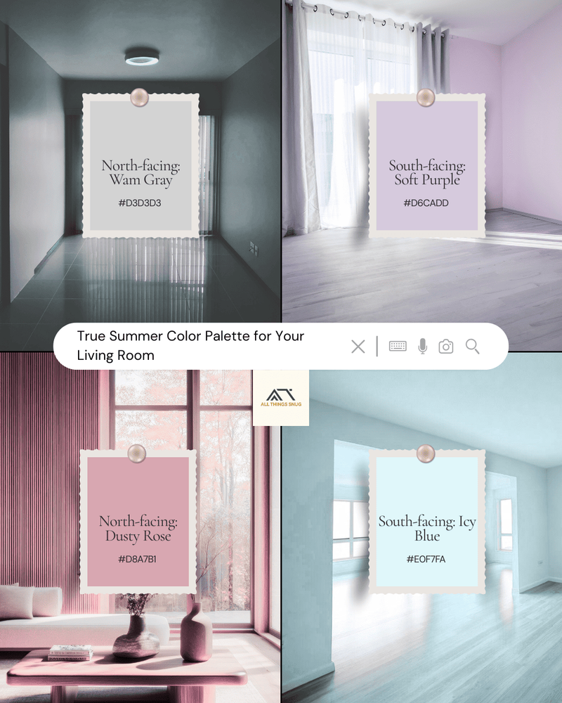 True Summer Color Palette for Your Living Room _ All Things Snug the Interior Design Platform