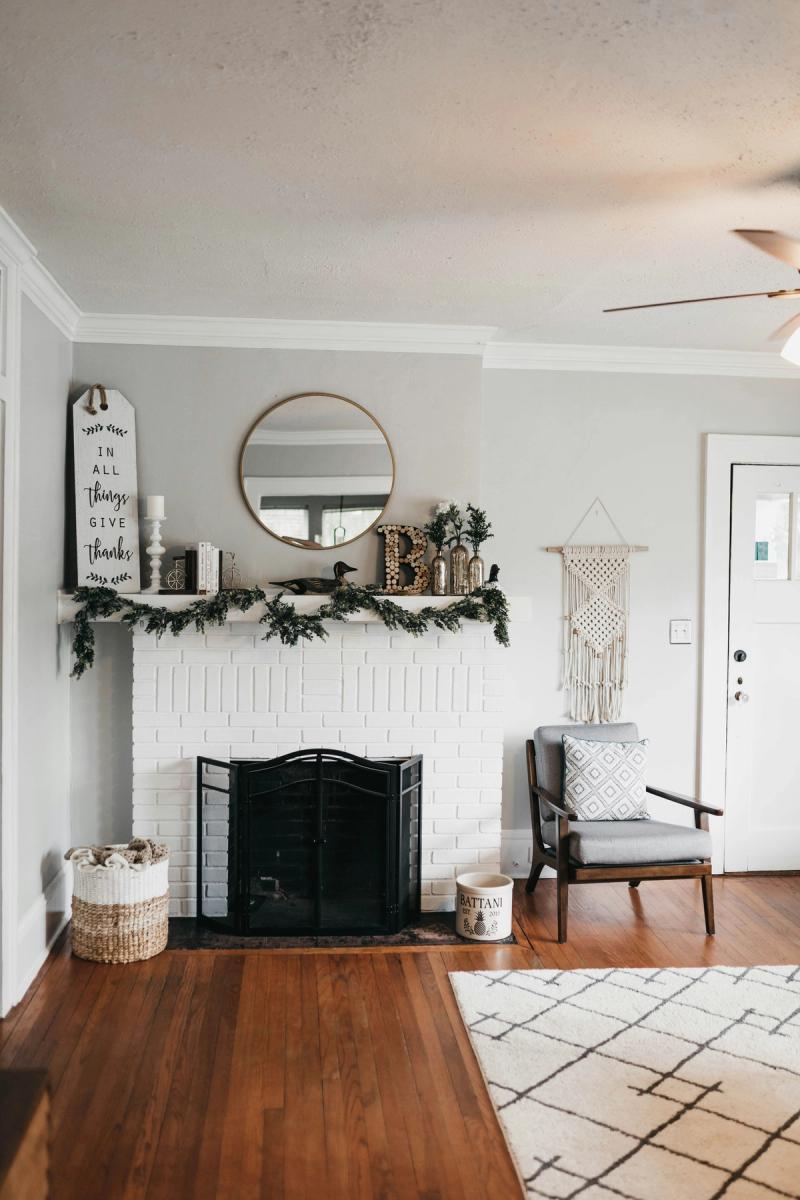 Decorating Mantel for Christmas by Creating Visual Balance on Your Mantel: Symmetry vs Asymmetry