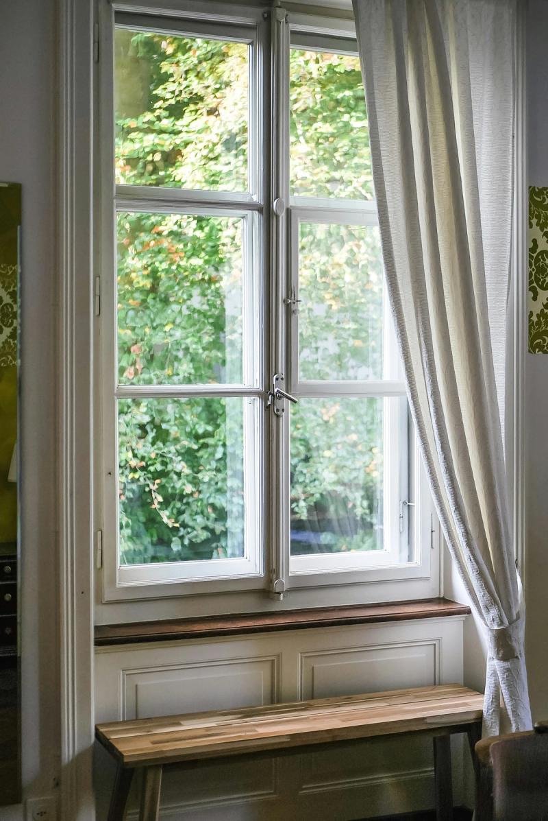 Beautiful Curtain by the Window _ All Things Snug