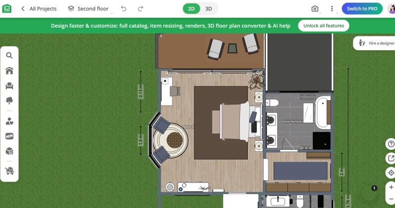 Planner 5D Design Interface