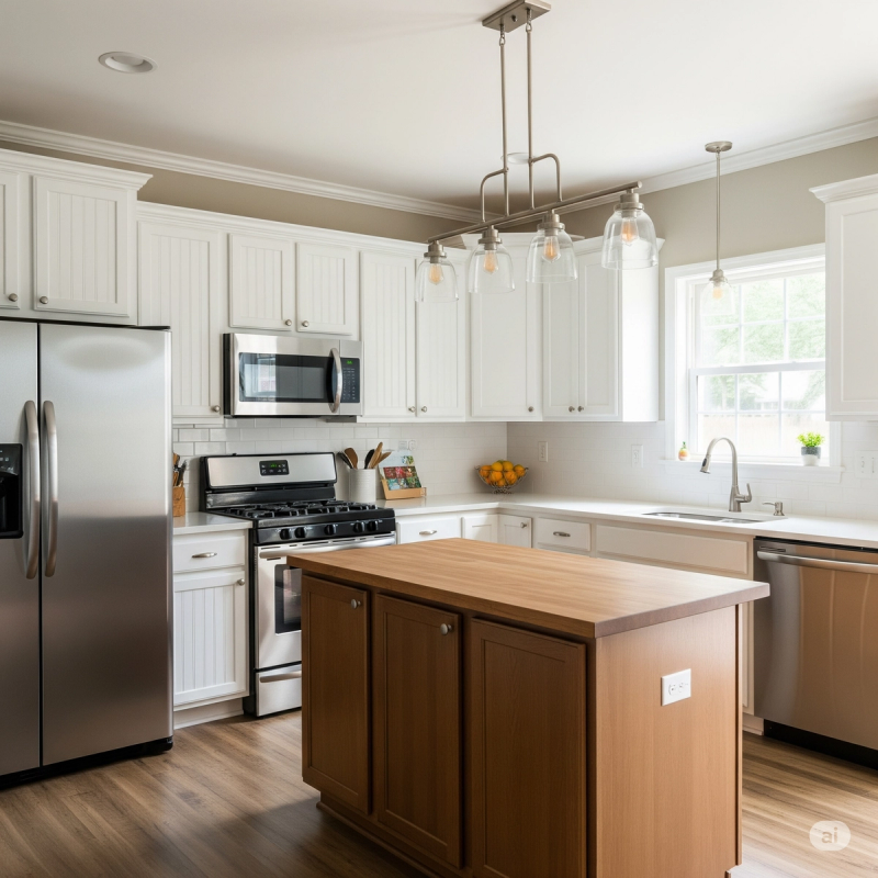 Kitchen Neutral Colors (Balanced Greige or Pale Gray)