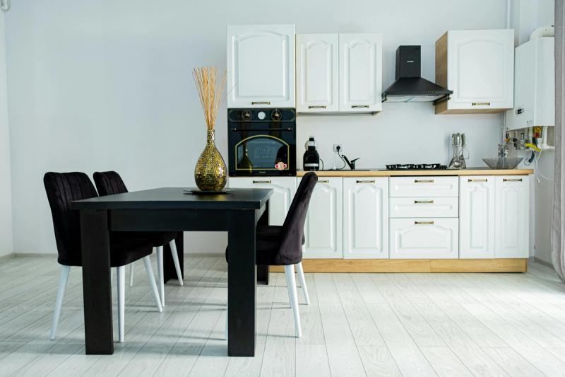 Kitchen Floor Plan with Dimensions for Single-Wall Configurations by All Things Snug, the Interior Design App