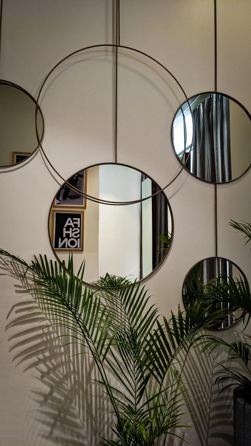 Small living room mirror ideas by All Things Snug