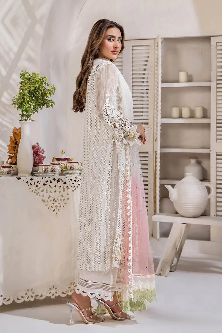 Cotton Chikan 3D Embroidered - Image 8