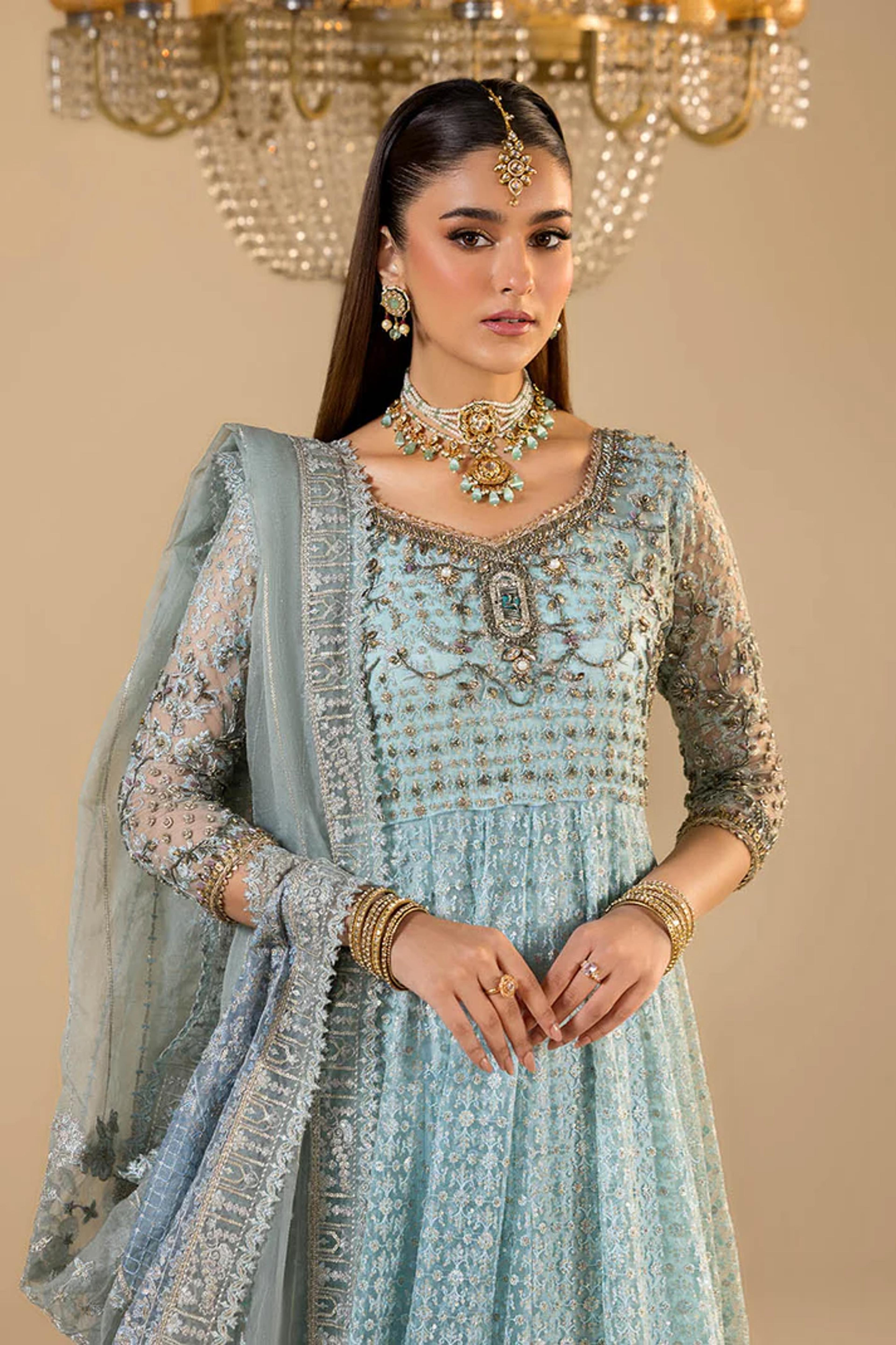 Designer Net & Raw Silk - Thumbnail 2