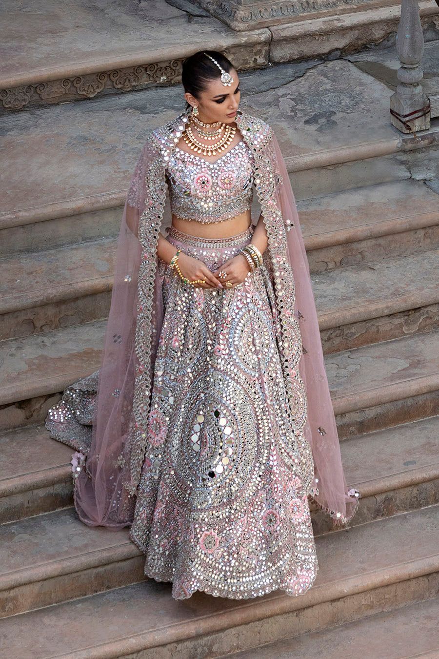 Mirrorglow Muse Lehenga - Image 14