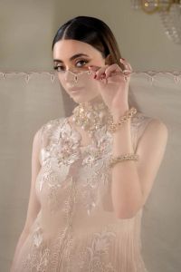 Organza 3D Embroidered - Thumbnail 6