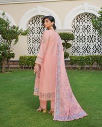 Floral Embroidered Suit - Thumbnail 2