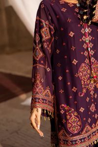 Embroidered Short Shirt & Shalwar - Thumbnail 9