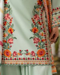 Short shirt with intricate multi-thread embroidery - Thumbnail 11