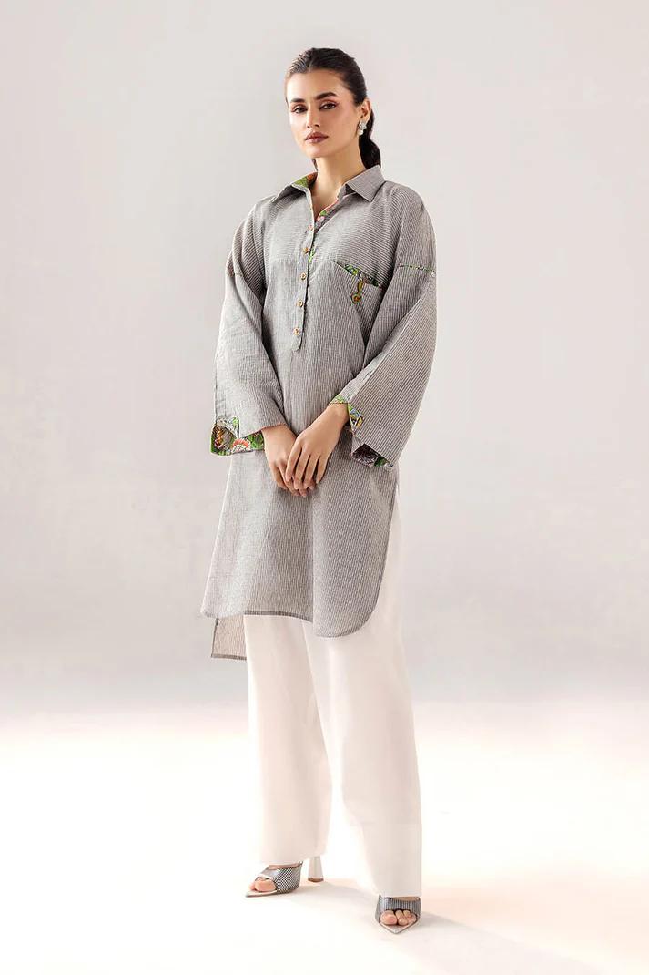 Casual Yarn-Dyed Cotton Suit - Image 10