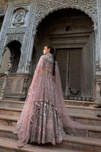 Mirrorglow Muse Lehenga - Thumbnail 4