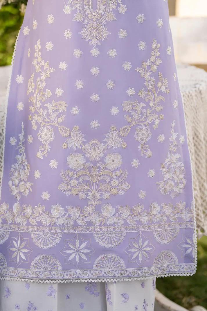 Cotton Embroidered Shirt & Sequins Dupatta - Image 7