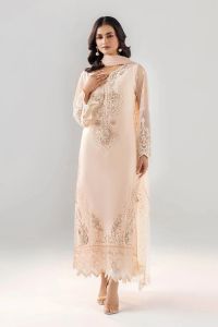 Pure Cotton with Brochette Net Sleeves - Thumbnail 2