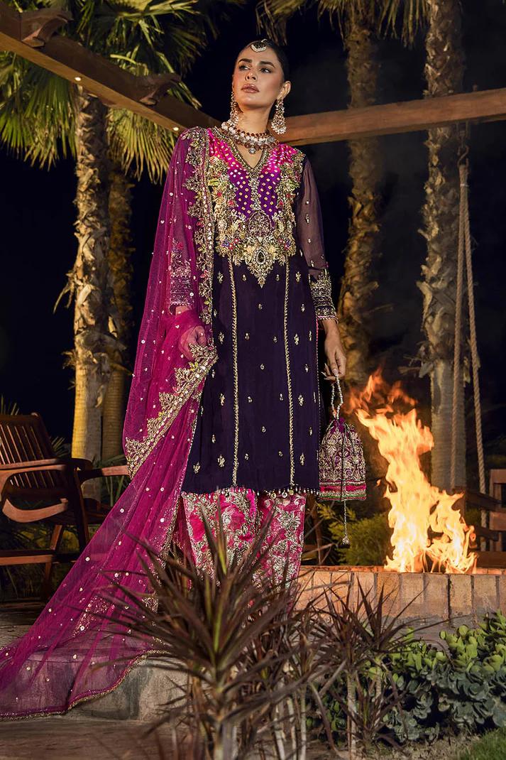 Kora Dabka Chiffon Chunri Shirt - Image 3