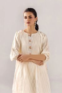 Beads Work Brochette Shirt - Thumbnail 6