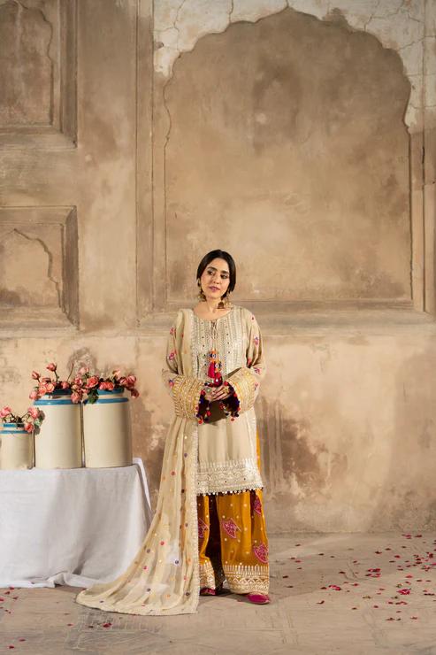 Shirt with Panni & Tilla | Grip Shalwar - Image 2