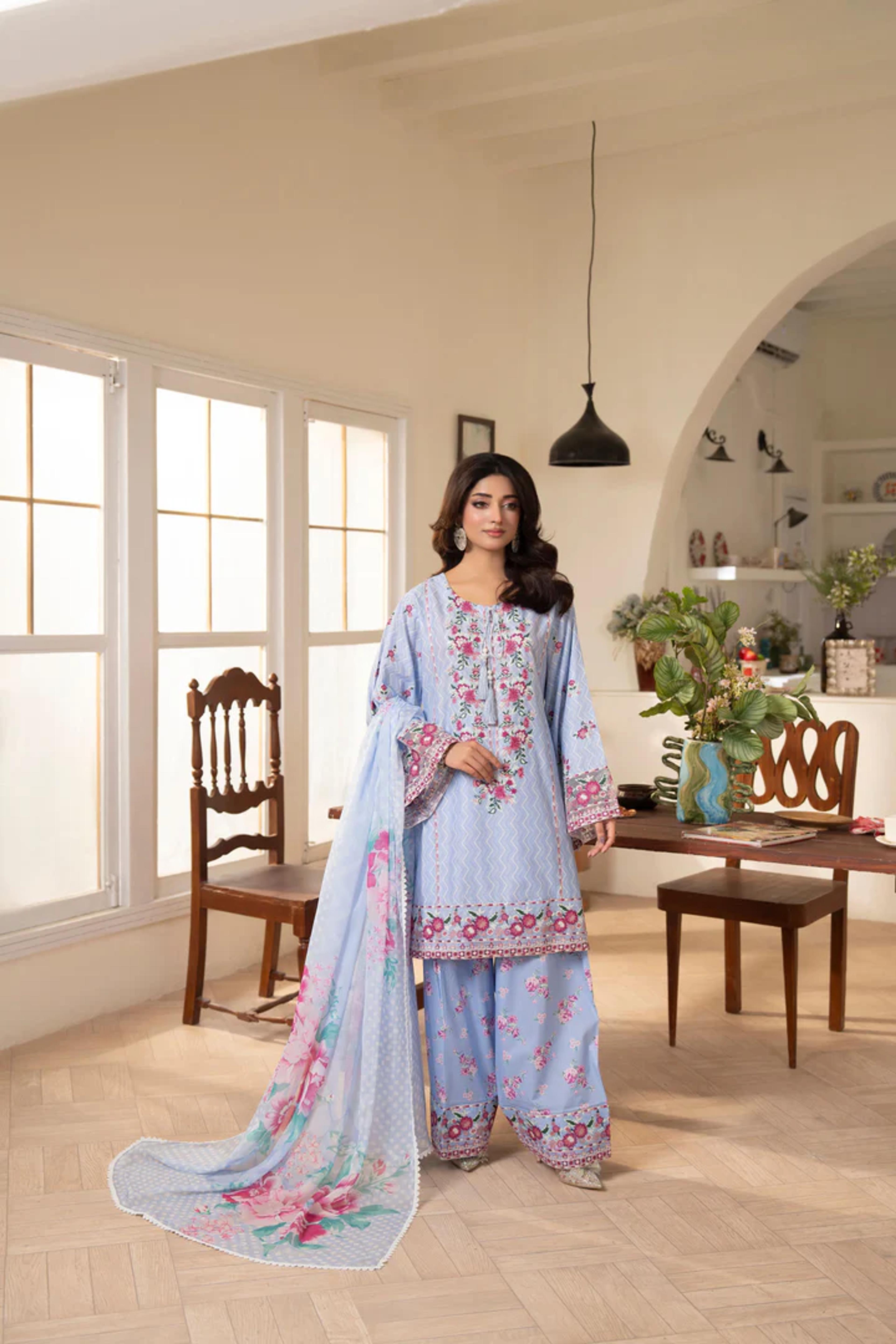Breathable Lawn Suit
