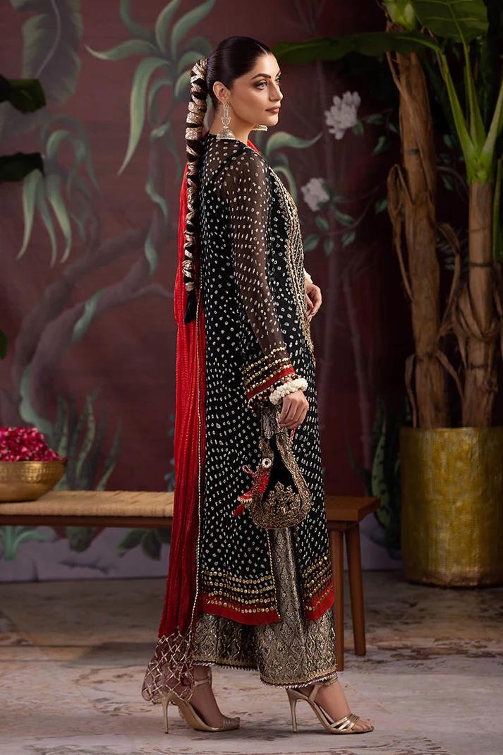 Handmade Chunnari Chiffon Bridal Wear - Image 6