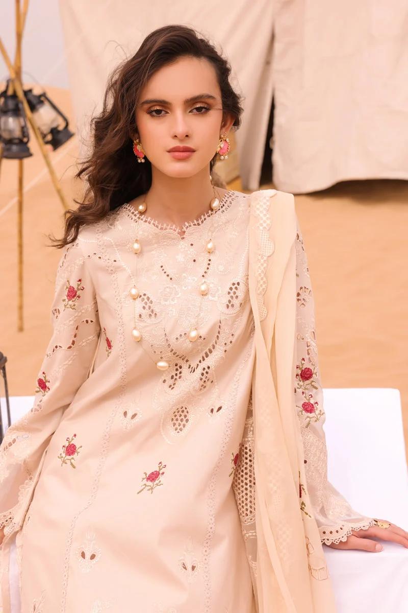 Chikankari Embroidered Lawn Ensemble - Image 4