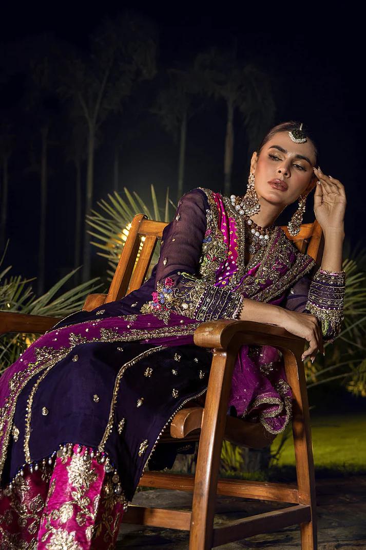 Kora Dabka Chiffon Chunri Shirt - Image 8