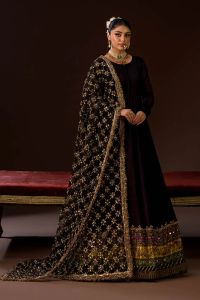 Mirror Work Chiffon & Silk Ready to Wear - Thumbnail 3