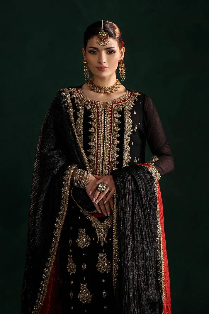 Hand-Embroidered Chiffon & Silk  - Image 5