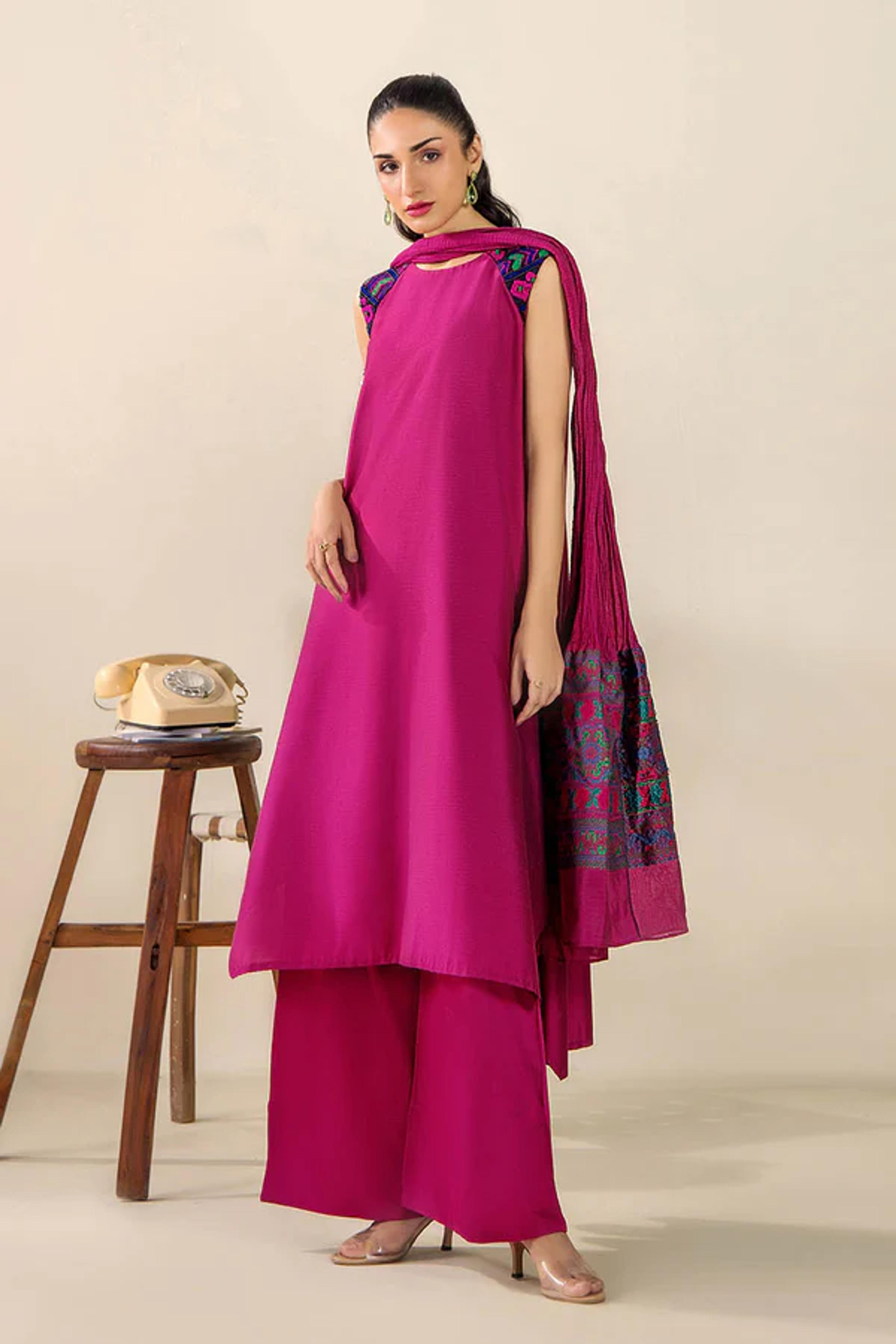 Handmade Cotton Silk Suit
